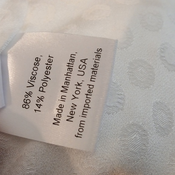 Rachel Comey OFF WHITE Women's Lashes Crepe L/S Rite Top size 4/small - Picture 11 of 14